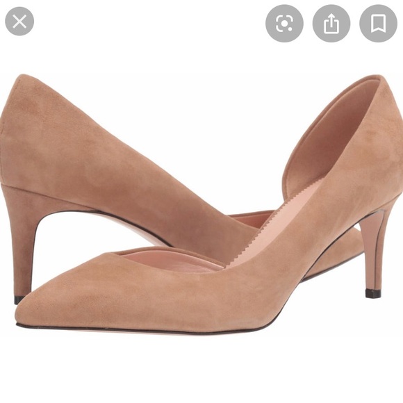 J. Crew Shoes - NWOB J.Crew Colette D’orsay suede heels